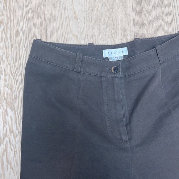 CELINE pants vintage grey size 38 - Picture 2 of 6